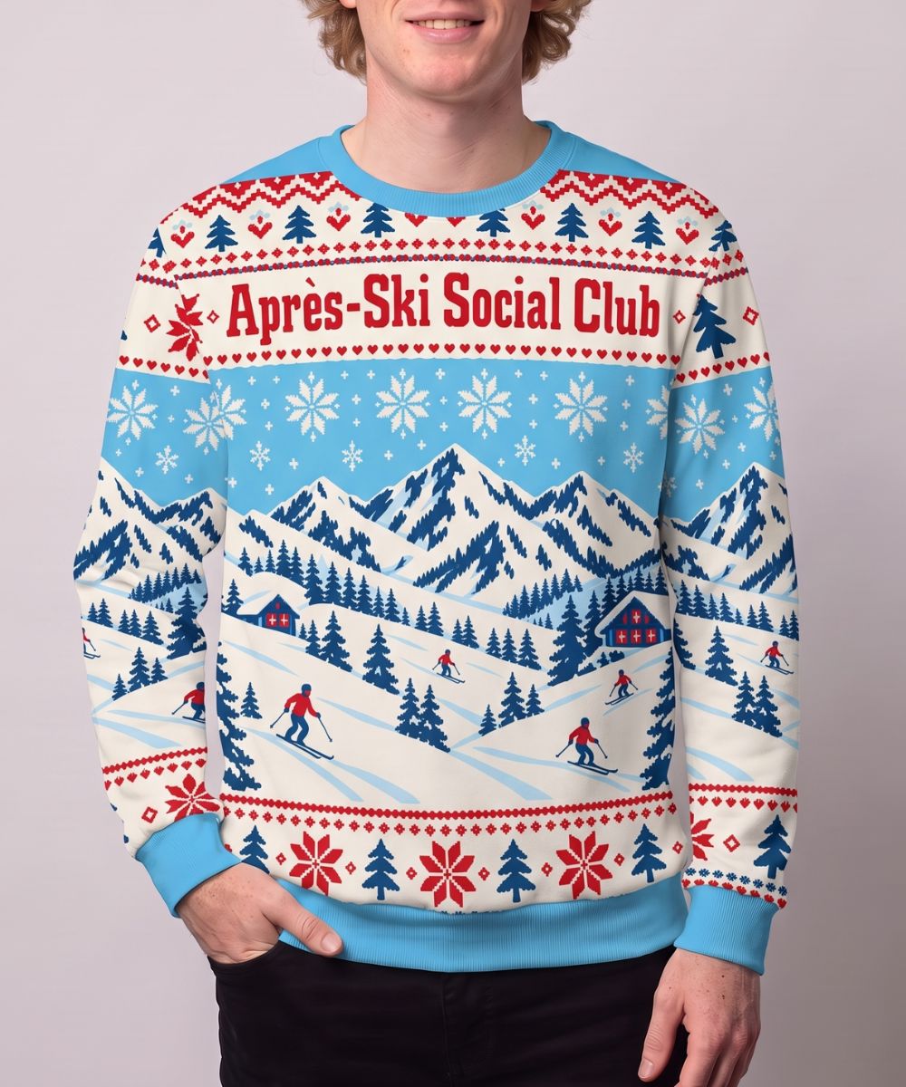 APRES SKI SOCIAL CLUB - Signature Christmas Sweater