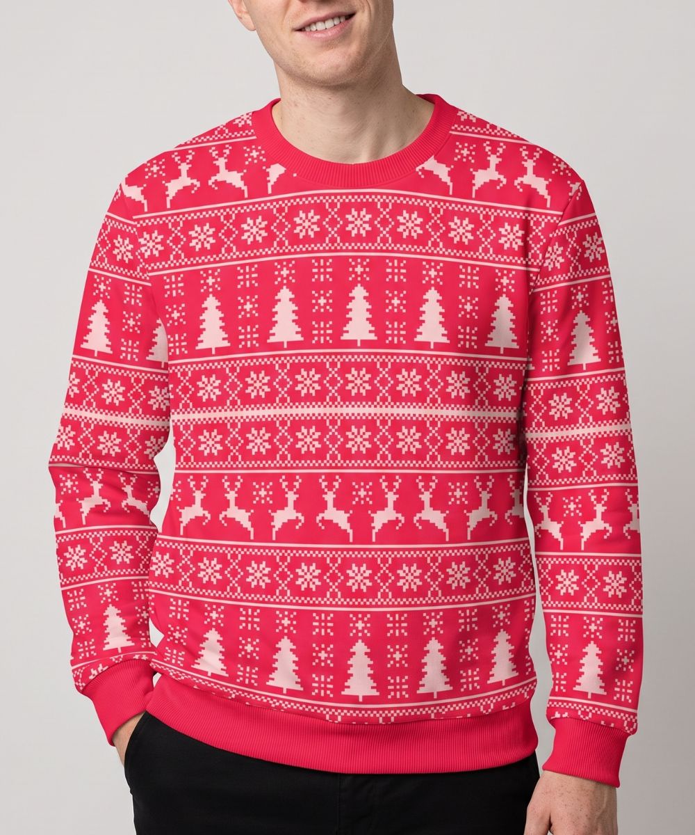 REINDEERS RED - Signature Christmas Sweater