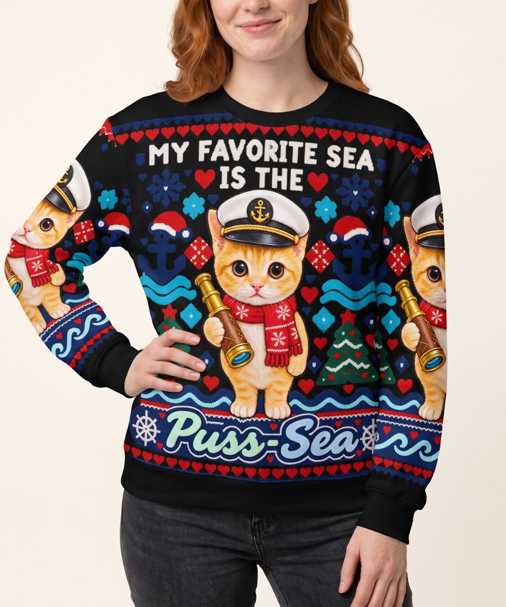 FAVORITE SEA - Signature Christmas Sweater