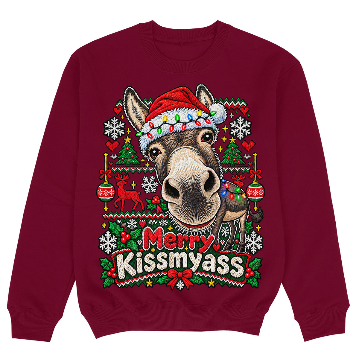 MERRY KISSMYASS - Premium Sweater