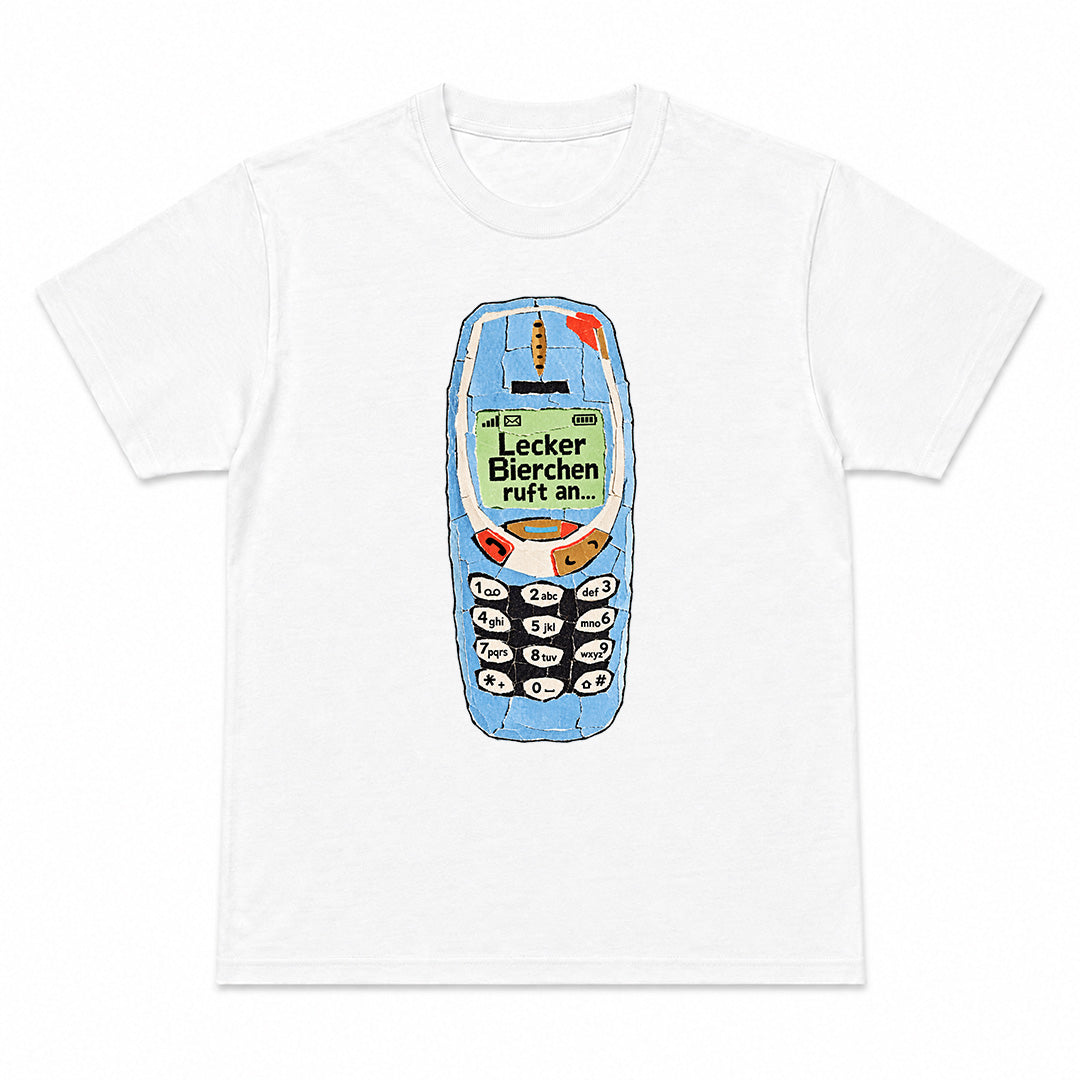 LECKER BIERCHEN RUFT AN - Premium Unisex T-Shirt