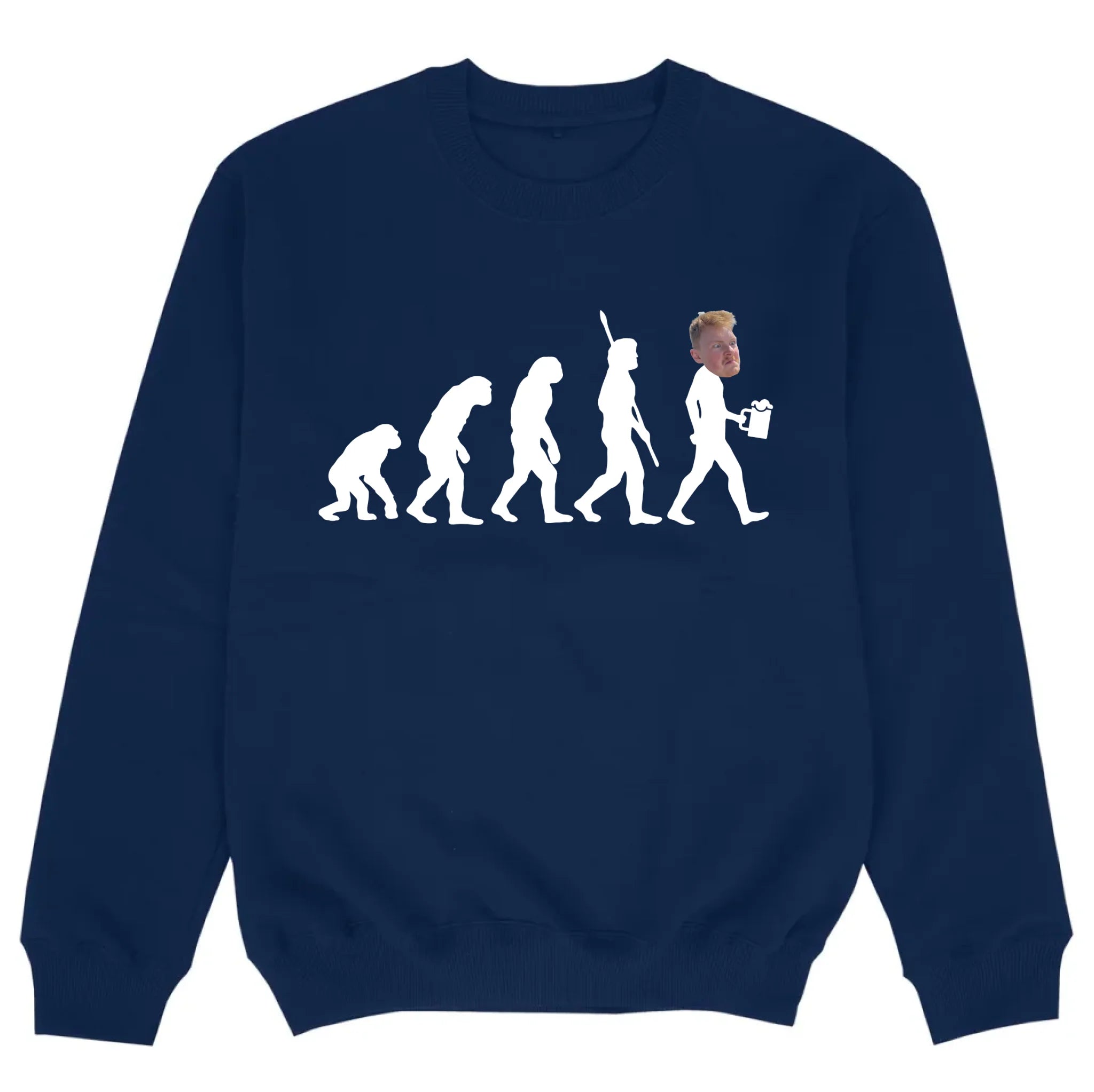 mockup sweater navy