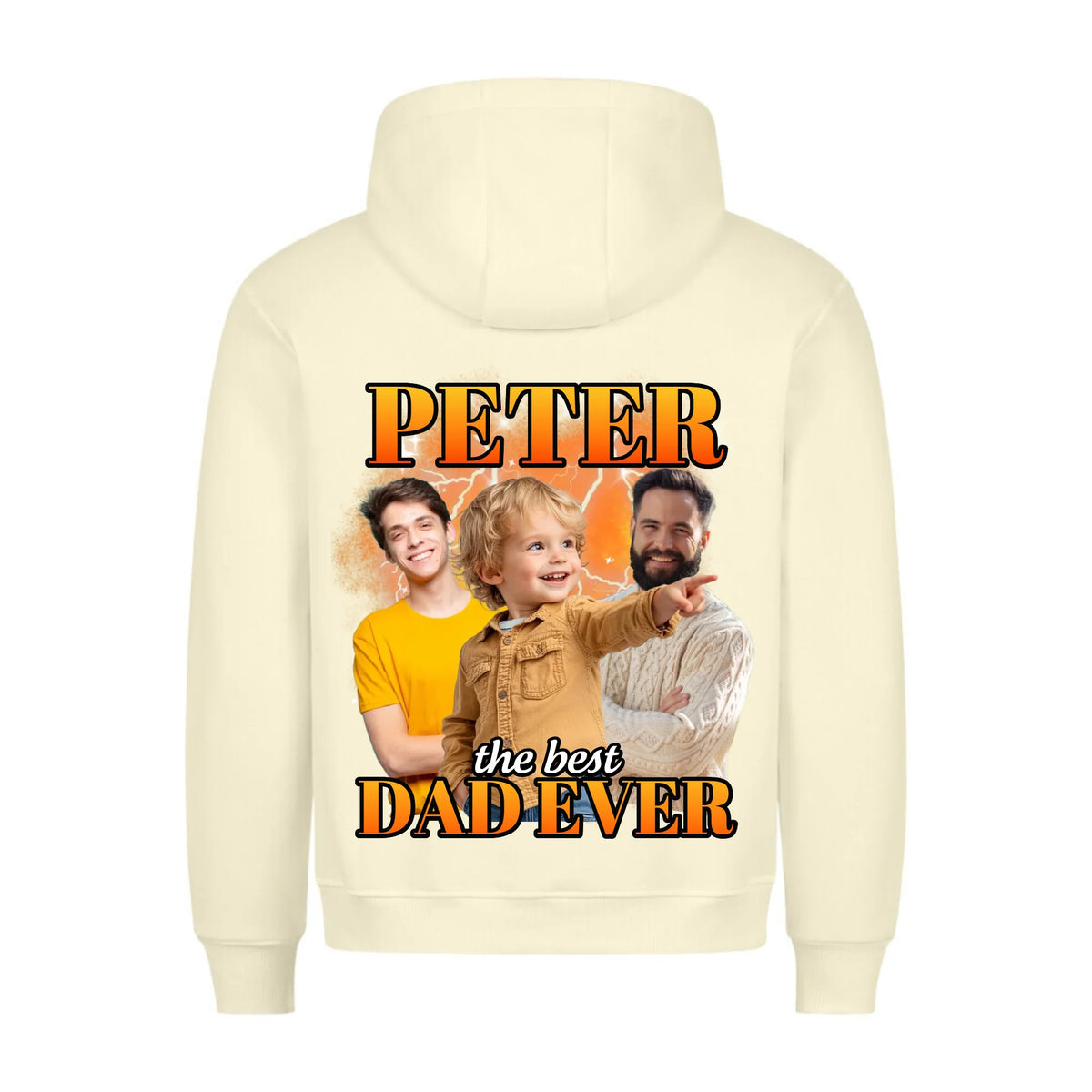 THE BEST DAD BOOTLEG - Customizable Hoodie