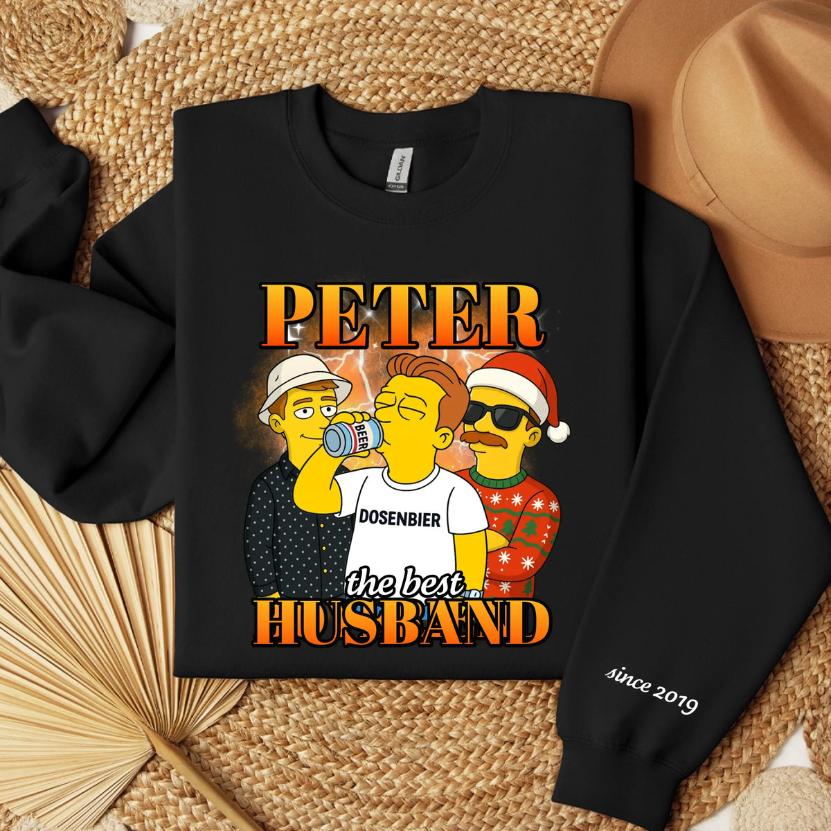 mockup sweater arm black 2