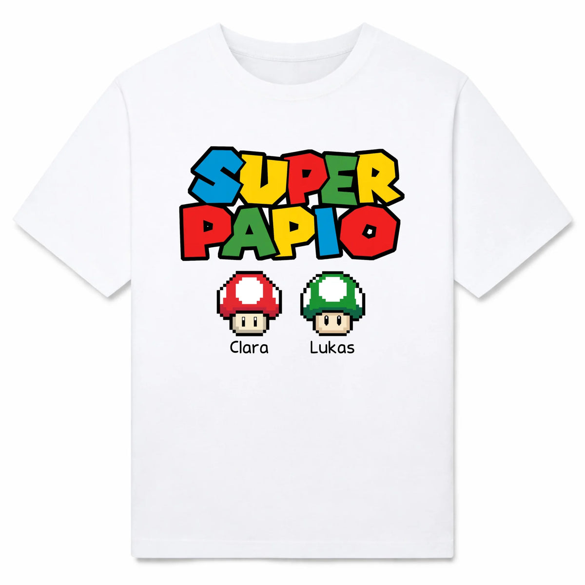 shirt white front