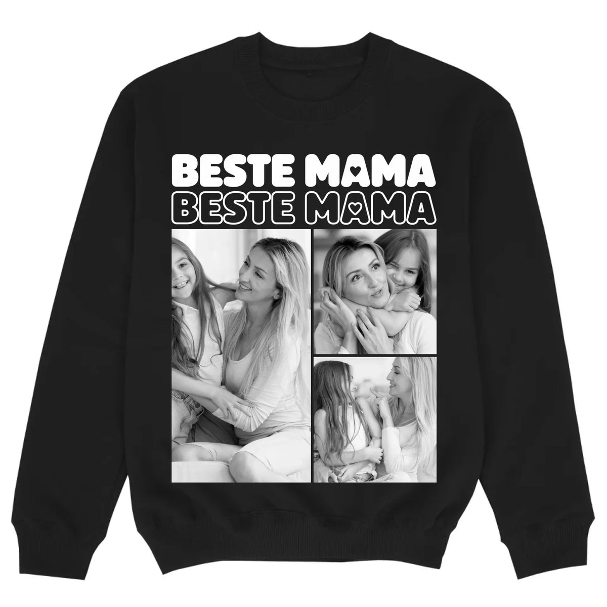 mockup sweater black