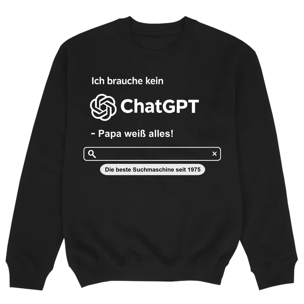mockup sweater black