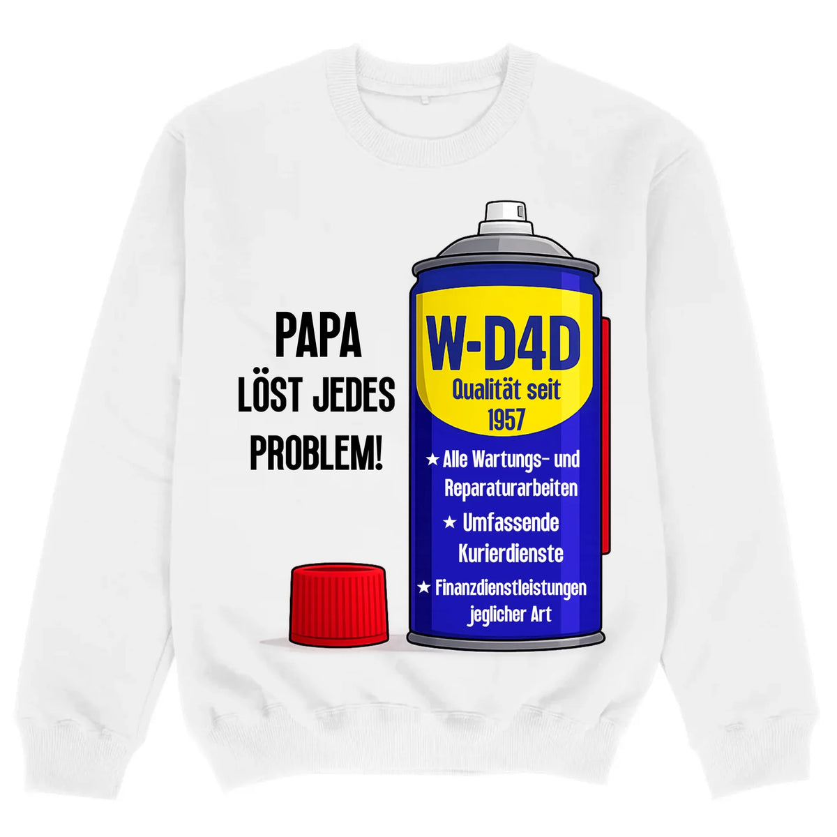 mockup sweater white