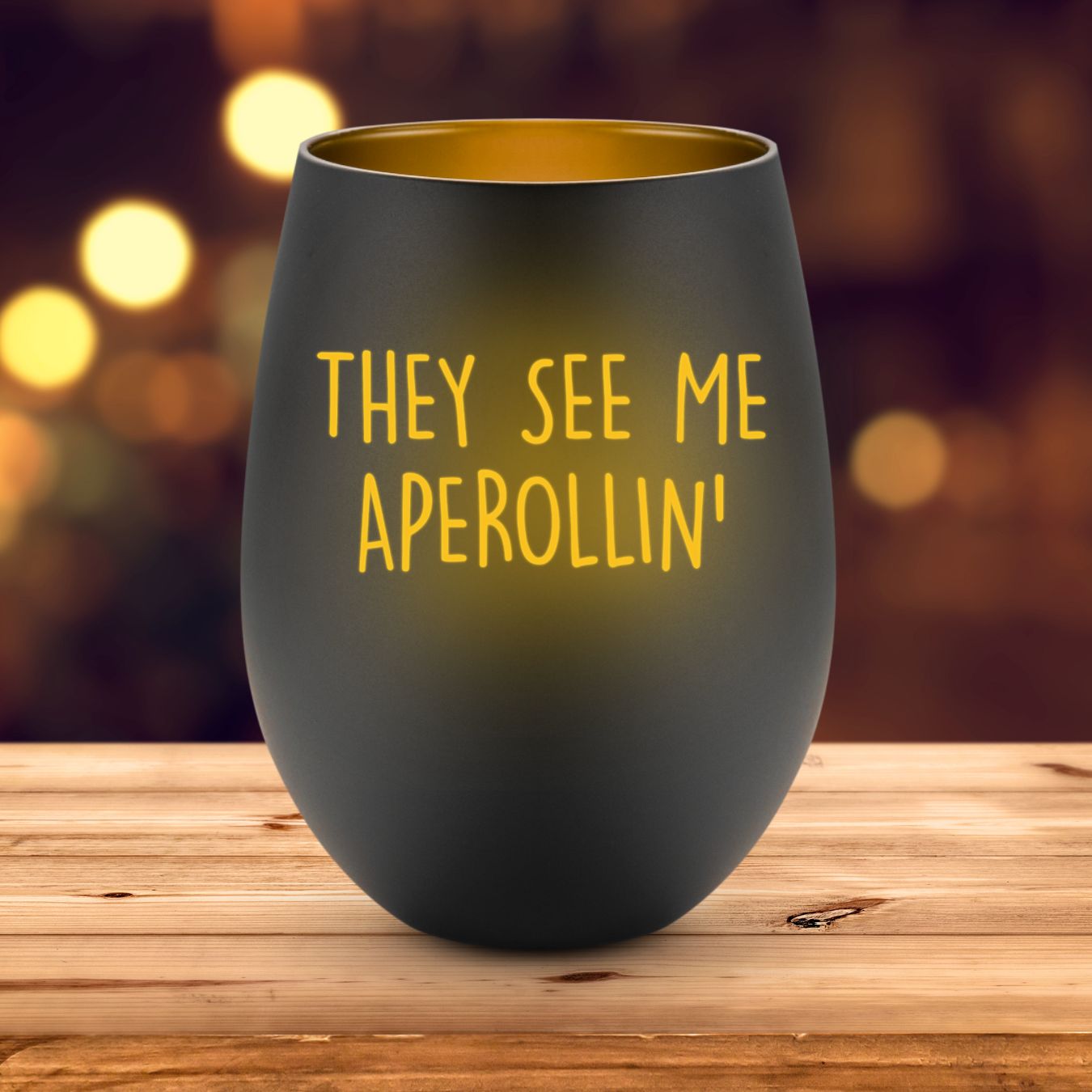 THEY SEE ME APEROLLIN - Windlicht