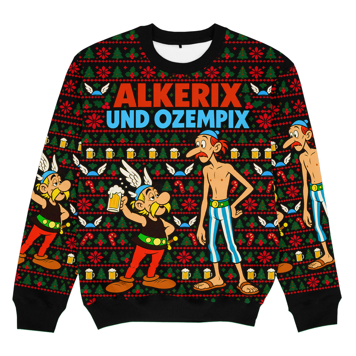 ALKERIX UND OZEMPIX - Signature Christmas Sweater