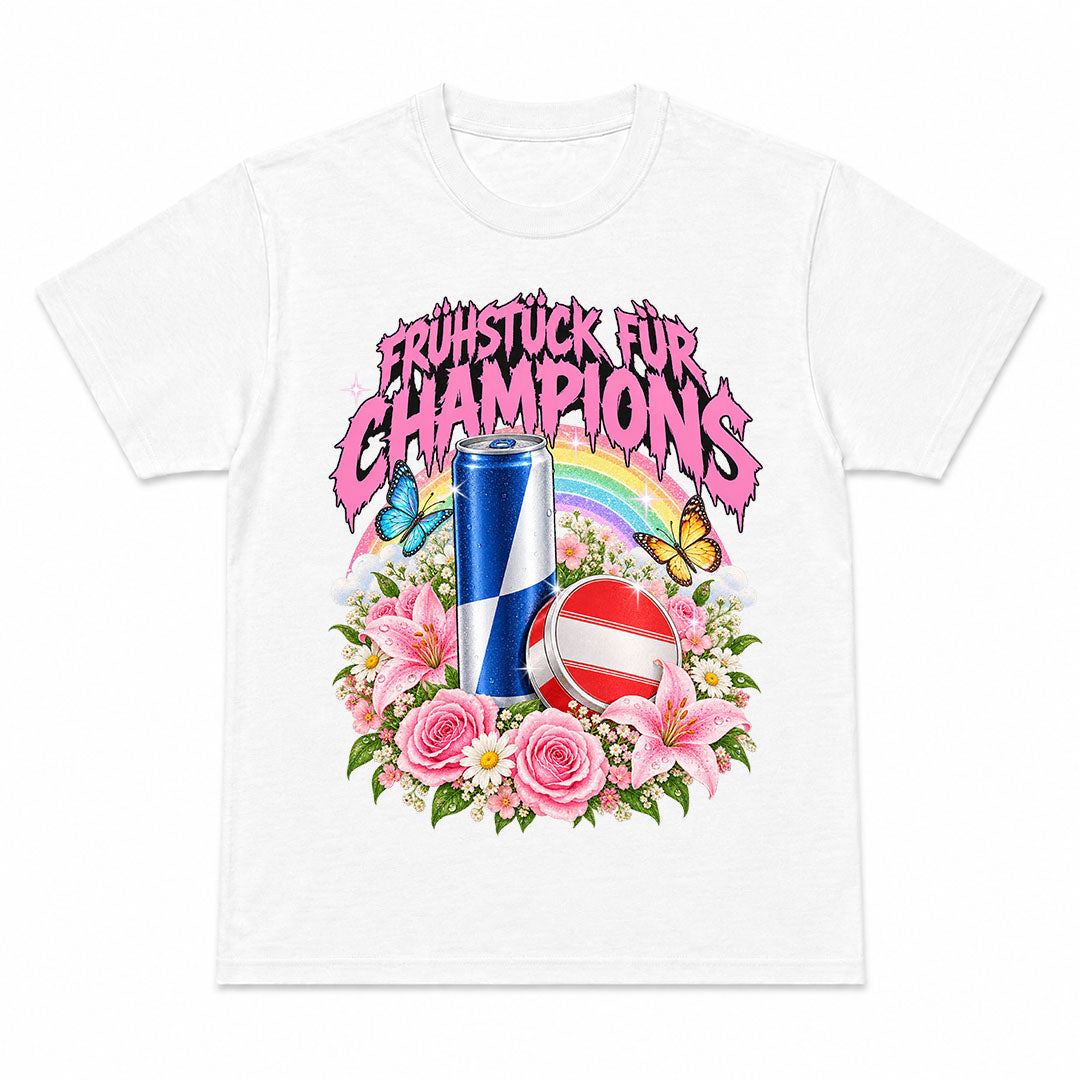 FRÜHSTÜCK FÜR CHAMPIONS - Premium T-Shirt Unisex