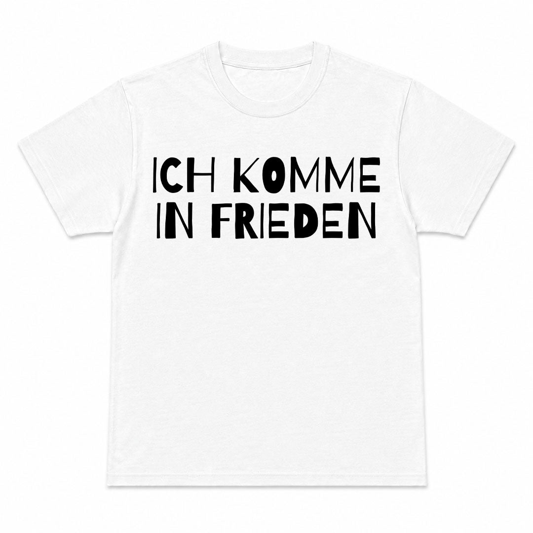 ICH KOMME IN FRIEDEN - Premium T-Shirt Unisex
