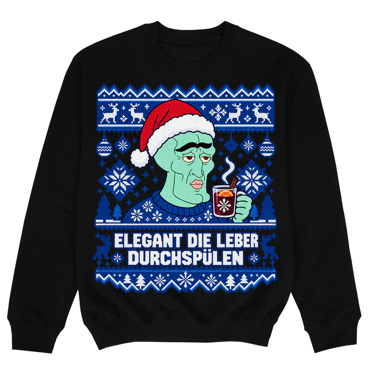 ELEGANT DIE LEBER DURCHGESPÜLT - Premium Sweater