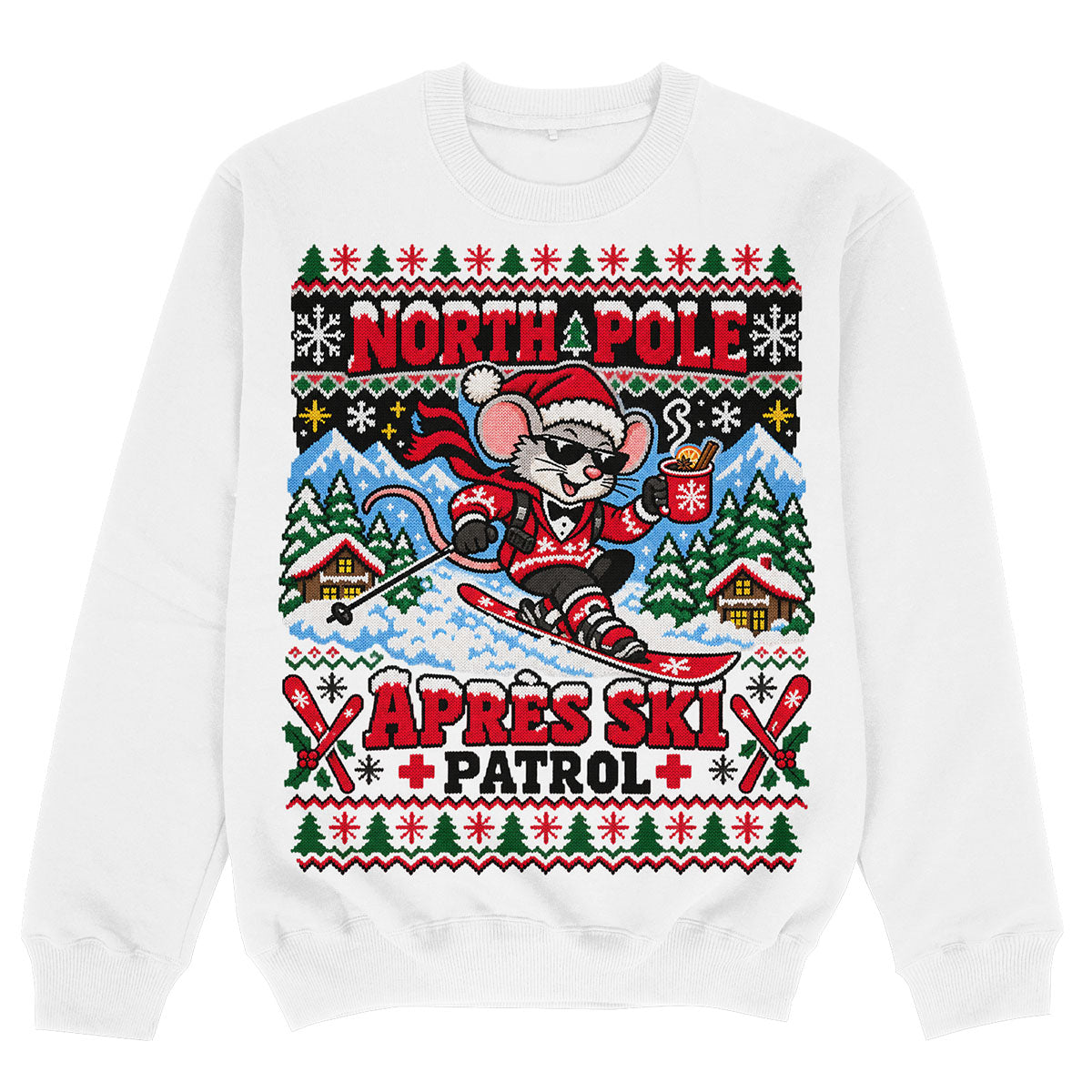 NORTH POLE APRES SKI PATROL - Premium Sweater