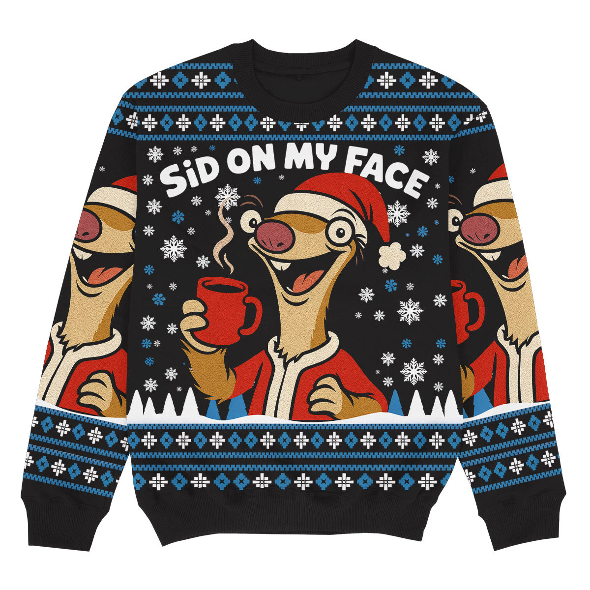 SID ON MY FACE - Signature Christmas Sweater