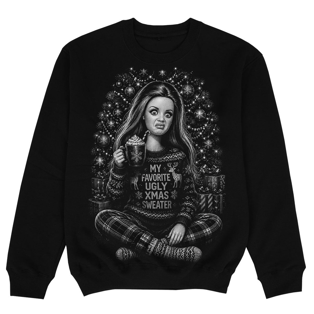 FAVORITE UGLY CHRISTMAS SWEATER - Premium Sweater